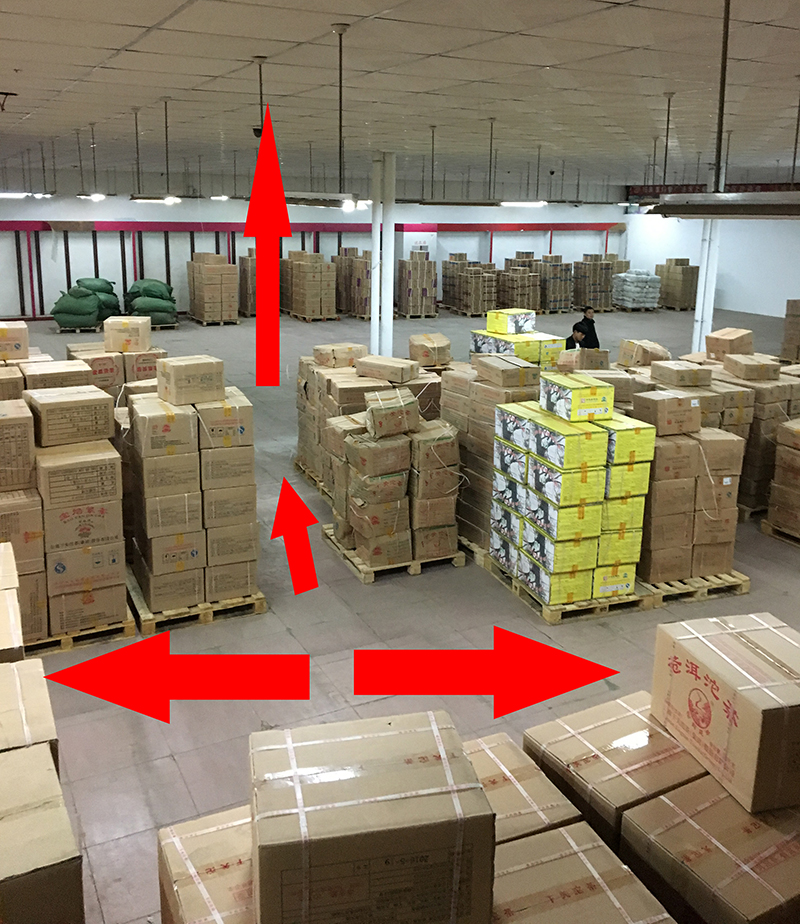 通风的仓储条件