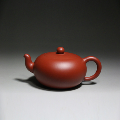 一粒珠200cc  原矿大红袍泥【冯小琴作品】宜兴紫砂壶